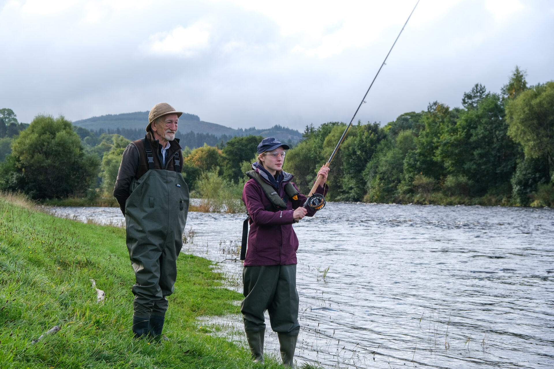Speyside Highschool pupils are hooked on angling and rural skills