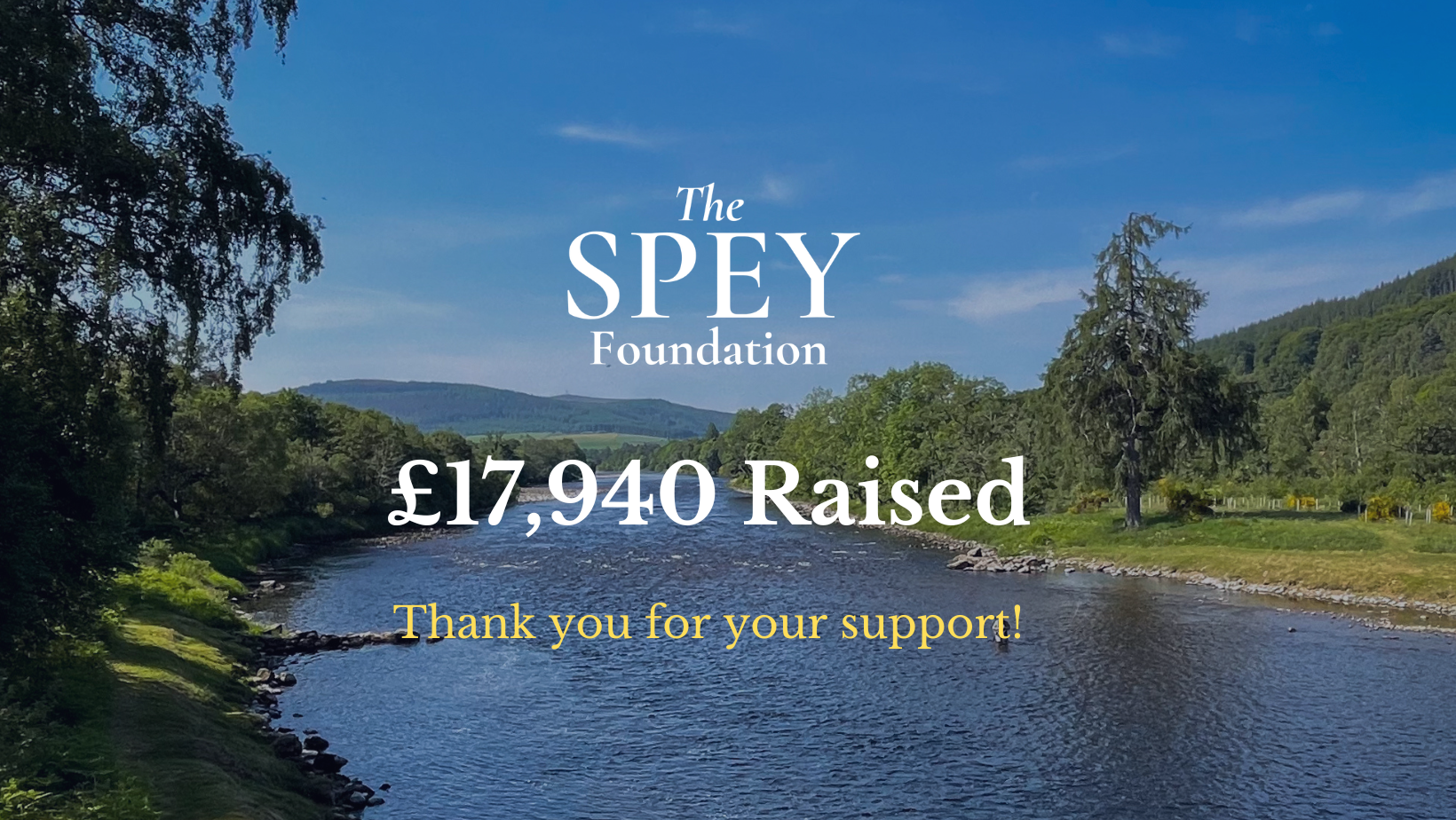 Celebrating the Success of the River Spey Auction 2023